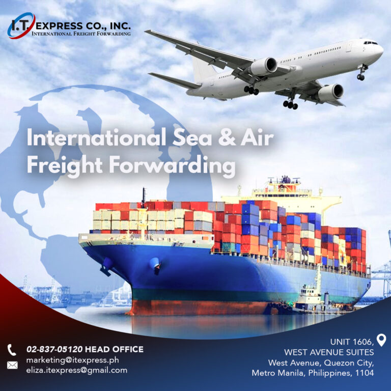 international and domestic, sea and air freight